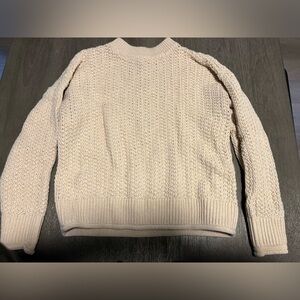 Small tan/ cream sweater